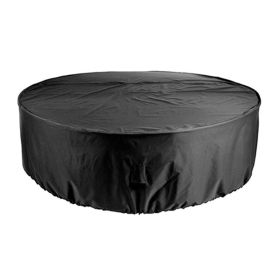 Outdoor Patio Furniture Covers Waterproof Table Chair Set Covers Windproof Tear-Resistant UV Round Cover for Outdoor Garden Patio Yard Park Furniture