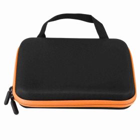 63 Slots Portable Aromatherapy  Essential Oil Storage Bag Case Box Organizer (Orange )