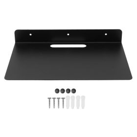 Floating AV Shelf Thickened Rust Proof Metal Wall Mounted Rack for Projector Set Top Box Router Camera