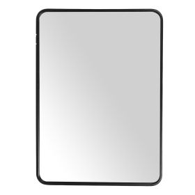 Mirror Rectangle WallMounted Makeup Mirror for Home Bathroom Entryway Living Room