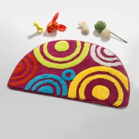 Naomi - [Sweet Doughnut] Beautiful Room Rugs (15.7 by 24.8 inches)