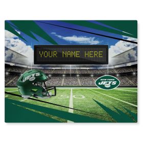 [Personalization Only] Official NFL Jets - 62" x 84" Personalized Washable Rug